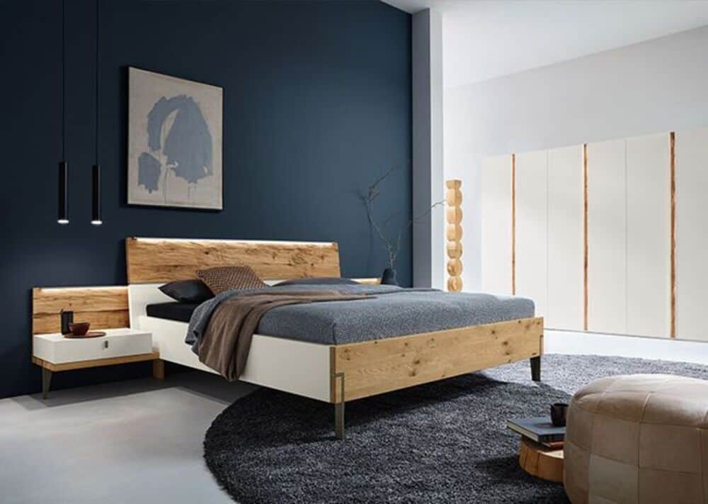 חדר שינה מעץ מלא תוצרת גרמניה דגם Milo