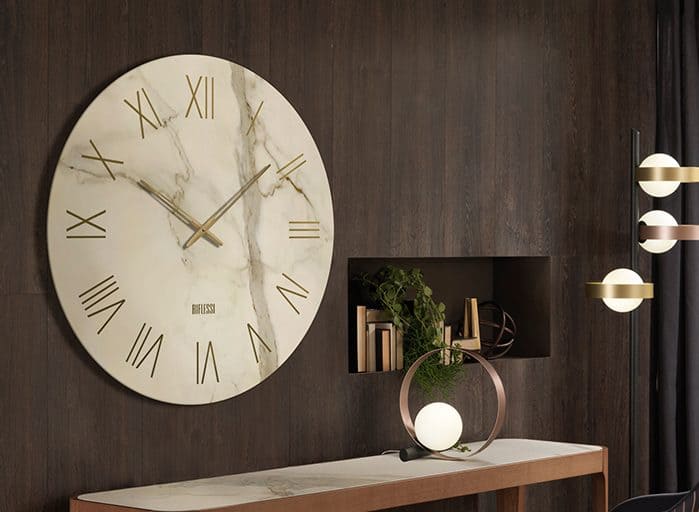 שעון קיר מעץ דגם Portofino