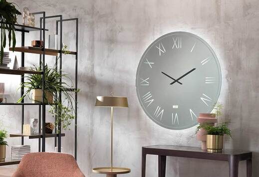 מראה - שעון מעוצבת גדולה דגם Taormina